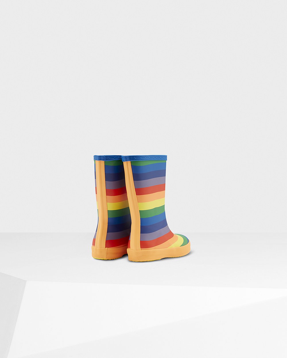 Bottes de Pluie Hunter Original First Classic Rainbow Enfant Multicolore TKFRGME-70